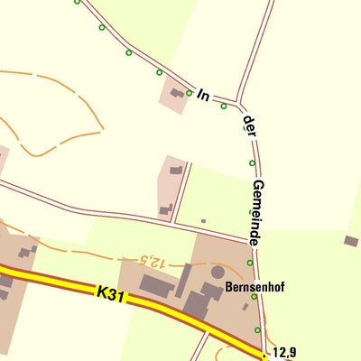 Bezirksregierung Köln Kranenburg 6 (1:10,000) digital map