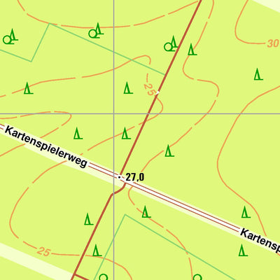 Bezirksregierung Köln Kranenburg 8 (1:10,000) digital map