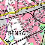 Bezirksregierung Köln Krefeld (1:100,000) digital map