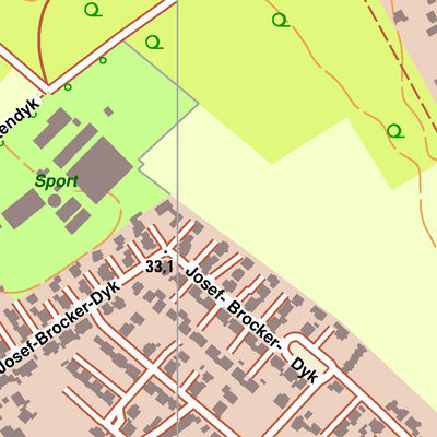 Bezirksregierung Köln Krefeld 5 (1:10,000) digital map