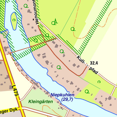 Bezirksregierung Köln Krefeld 7 (1:10,000) digital map