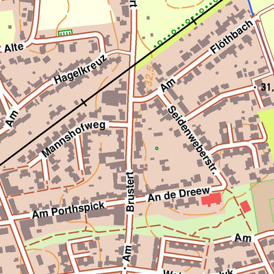 Bezirksregierung Köln Krefeld 9 (1:10,000) digital map