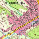 Bezirksregierung Köln Kreuztal 2 (1:25,000) digital map