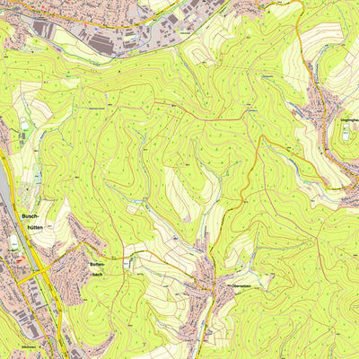 Bezirksregierung Köln Kreuztal 4 (1:10,000) digital map