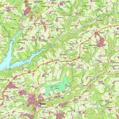 Bezirksregierung Köln Kürten (1:25,000) digital map