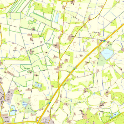 Bezirksregierung Köln Ladbergen 3 (1:10,000) digital map