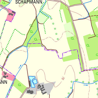 Bezirksregierung Köln Laer (1:25,000) digital map