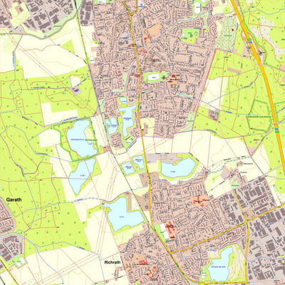 Bezirksregierung Köln Langenfeld (Rhld.) 2 (1:10,000) digital map