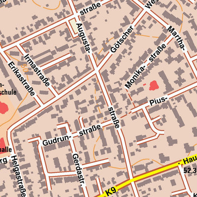 Bezirksregierung Köln Langenfeld (Rhld.) 2 (1:10,000) digital map