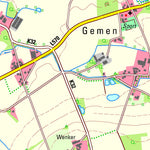 Bezirksregierung Köln Legden (1:25,000) digital map