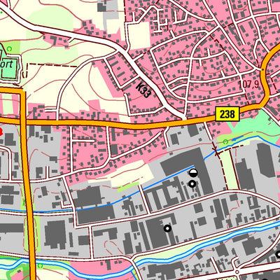 Bezirksregierung Köln Lemgo (1:25,000) digital map