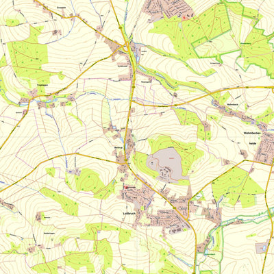 Bezirksregierung Köln Lemgo 3 (1:10,000) digital map