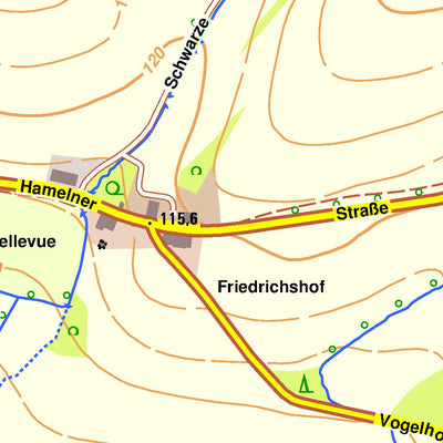 Bezirksregierung Köln Lemgo 4 (1:10,000) digital map
