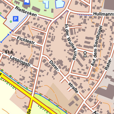 Bezirksregierung Köln Lengerich 1 (1:10,000) digital map