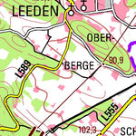Bezirksregierung Köln Lengerich (1:100,000) digital map