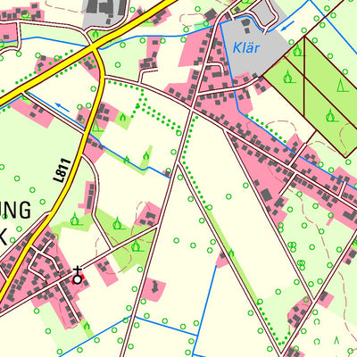 Bezirksregierung Köln Lengerich (1:25,000) digital map