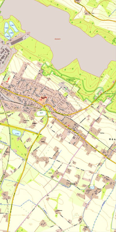Bezirksregierung Köln Lengerich 3 (1:10,000) digital map