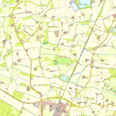 Bezirksregierung Köln Lengerich 4 (1:10,000) digital map
