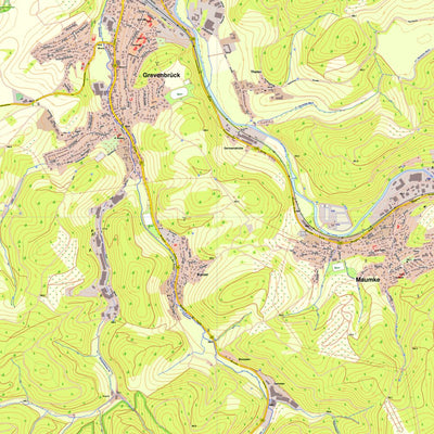 Bezirksregierung Köln Lennestadt 2 (1:10,000) digital map