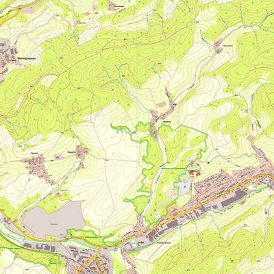 Bezirksregierung Köln Lennestadt 4 (1:10,000) digital map