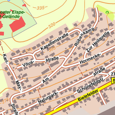 Bezirksregierung Köln Lennestadt 4 (1:10,000) digital map