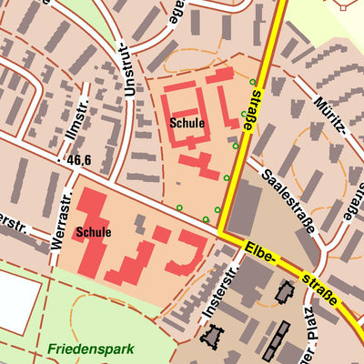 Bezirksregierung Köln Leverkusen 3 (1:10,000) digital map
