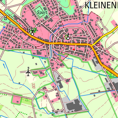 Bezirksregierung Köln Lichtenau 2 (1:25,000) digital map