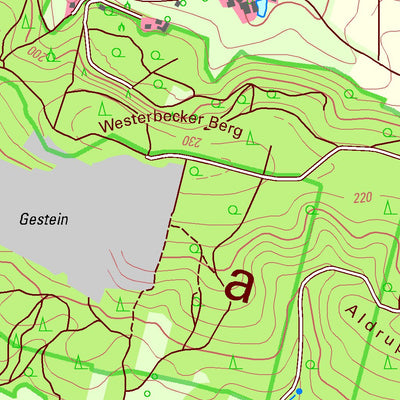 Bezirksregierung Köln Lienen 1 (1:25,000) digital map