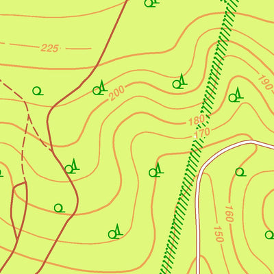 Bezirksregierung Köln Lienen 5 (1:10,000) digital map