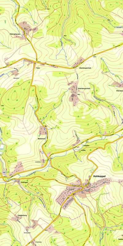 Bezirksregierung Köln Lindlar 7 (1:10,000) digital map