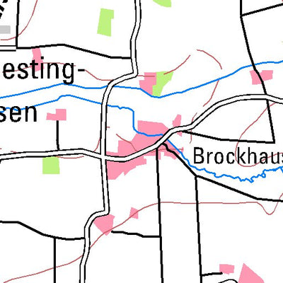 Bezirksregierung Köln Lippetal (1:100,000) digital map