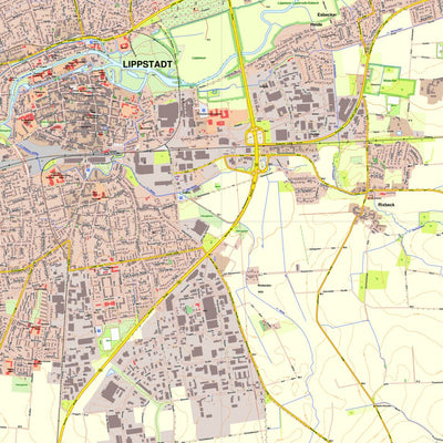 Bezirksregierung Köln Lippstadt 1 (1:10,000) digital map