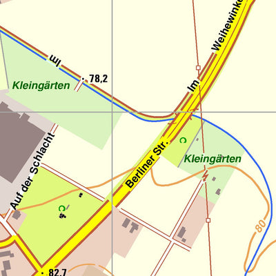 Bezirksregierung Köln Lippstadt 1 (1:10,000) digital map
