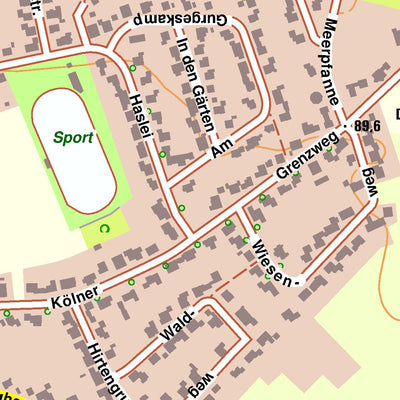Bezirksregierung Köln Lippstadt 2 (1:10,000) digital map