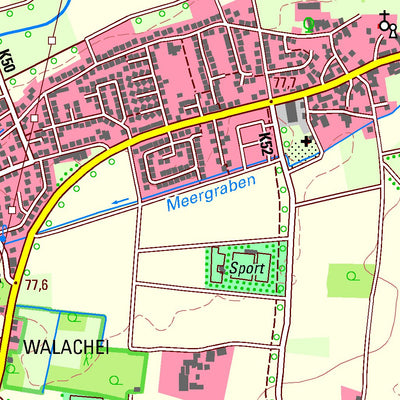 Bezirksregierung Köln Lippstadt 2 (1:25,000) digital map