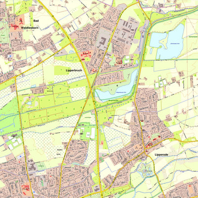 Bezirksregierung Köln Lippstadt 5 (1:10,000) digital map