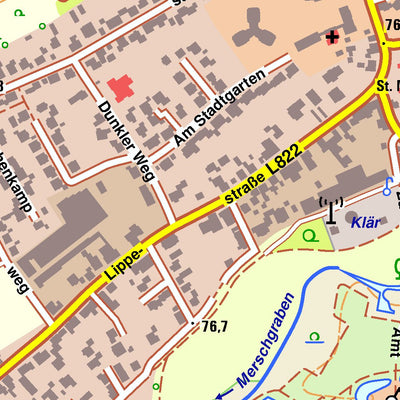 Bezirksregierung Köln Lippstadt 5 (1:10,000) digital map