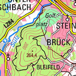 Bezirksregierung Köln Lohmar (1:100,000) digital map