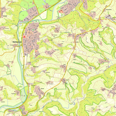 Bezirksregierung Köln Lohmar 3 (1:10,000) digital map
