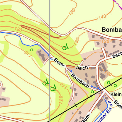 Bezirksregierung Köln Lohmar 4 (1:10,000) digital map