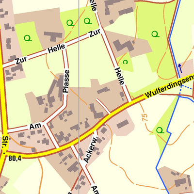 Bezirksregierung Köln Löhne 3 (1:10,000) digital map