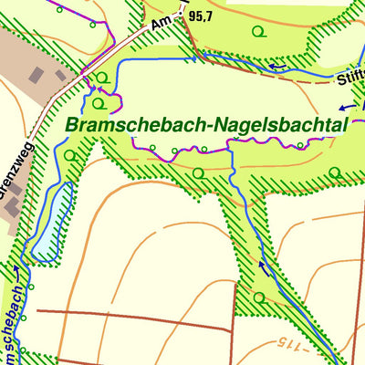 Bezirksregierung Köln Löhne 4 (1:10,000) digital map