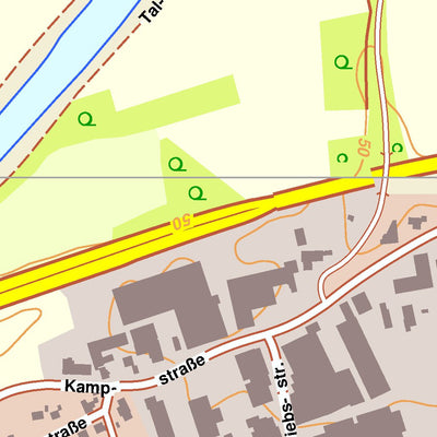 Bezirksregierung Köln Löhne 5 (1:10,000) digital map