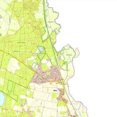 Bezirksregierung Köln Lotte 6 (1:10,000) digital map