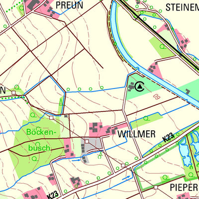Bezirksregierung Köln Lüdinghausen 2 (1:25,000) digital map