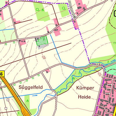 Bezirksregierung Köln Lünen (1:25,000) digital map
