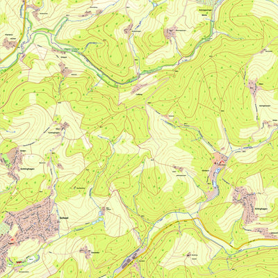 Bezirksregierung Köln Marienheide 3 (1:10,000) digital map