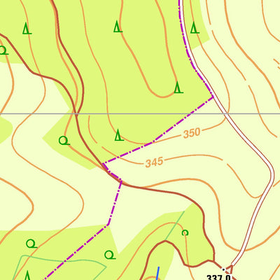 Bezirksregierung Köln Marienheide 3 (1:10,000) digital map