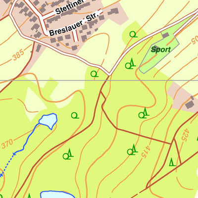 Bezirksregierung Köln Marienheide 4 (1:10,000) digital map