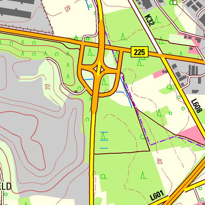 Bezirksregierung Köln Marl 2 (1:25,000) digital map